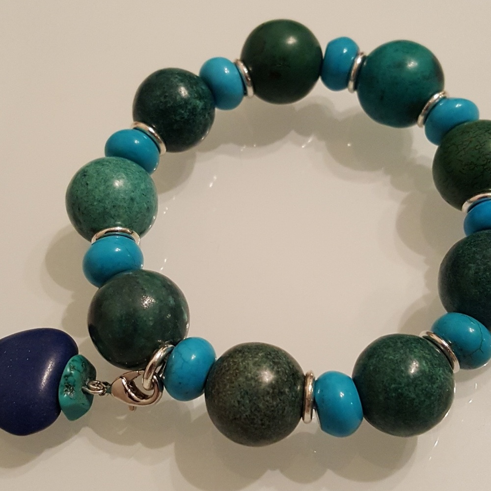 Semi Prescious Stone Bracelet